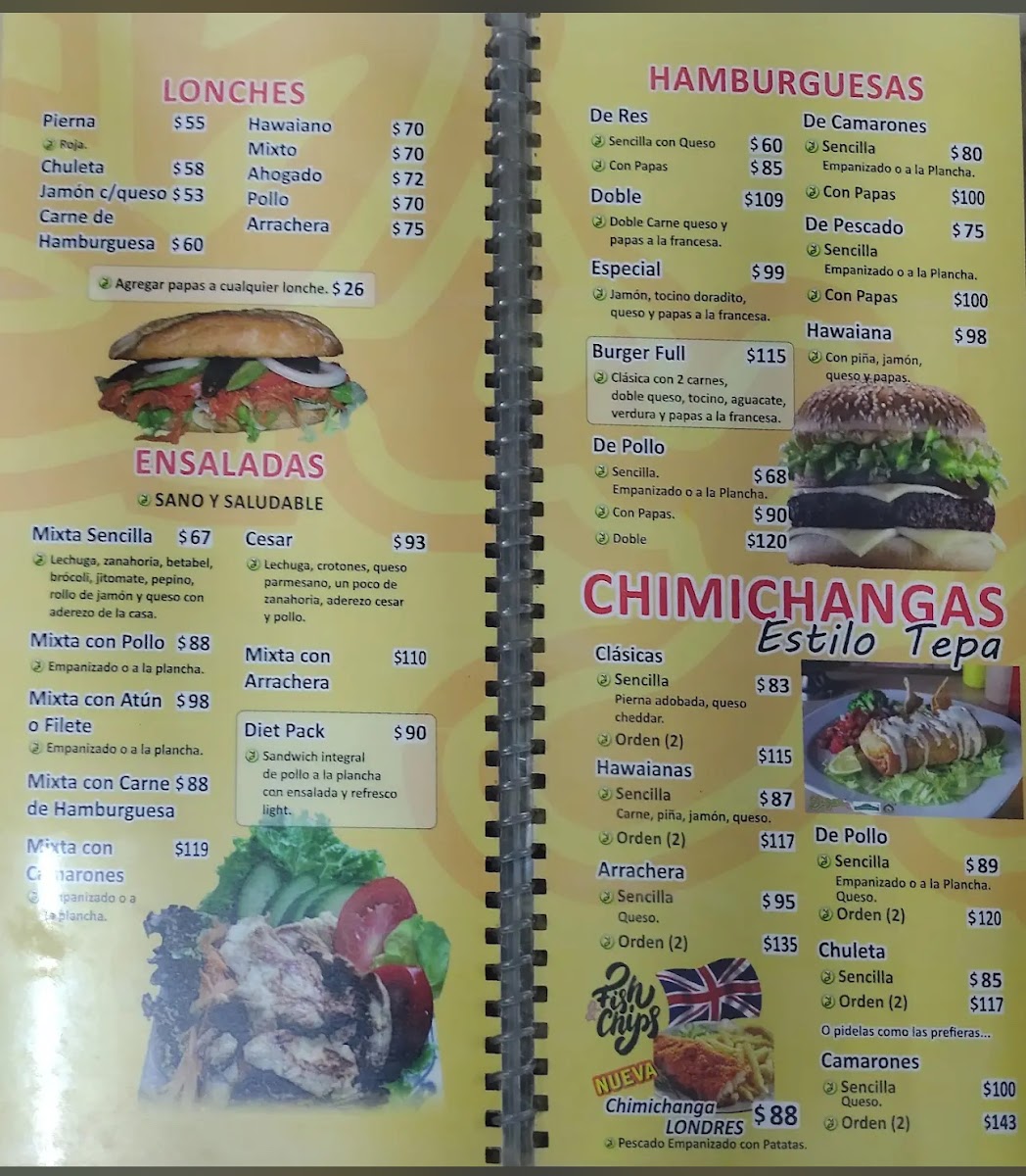 Yuyos (el original) Menu - Image 1