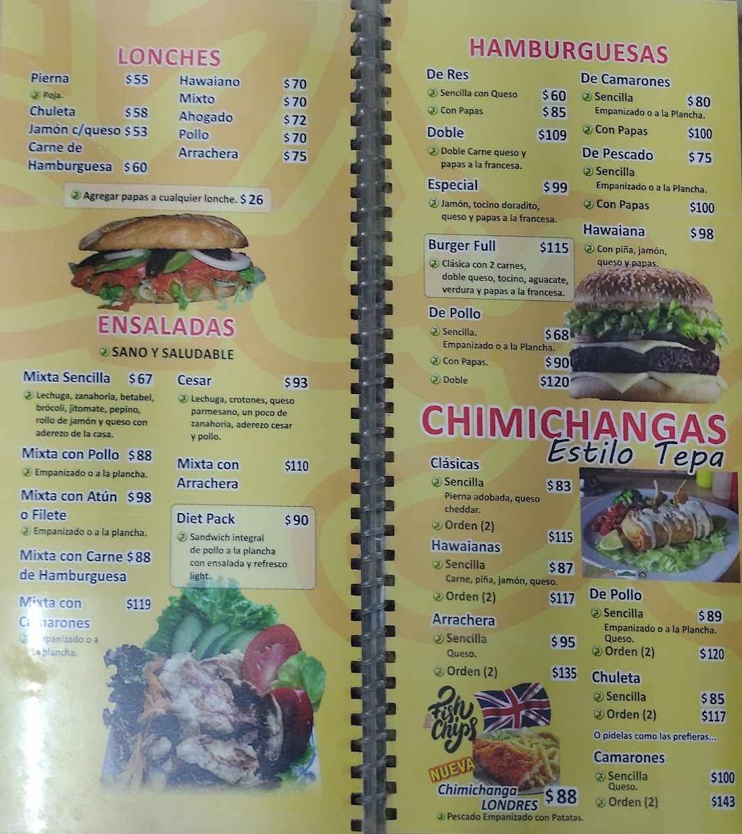 Yuyos (el original) Menu - Image 2